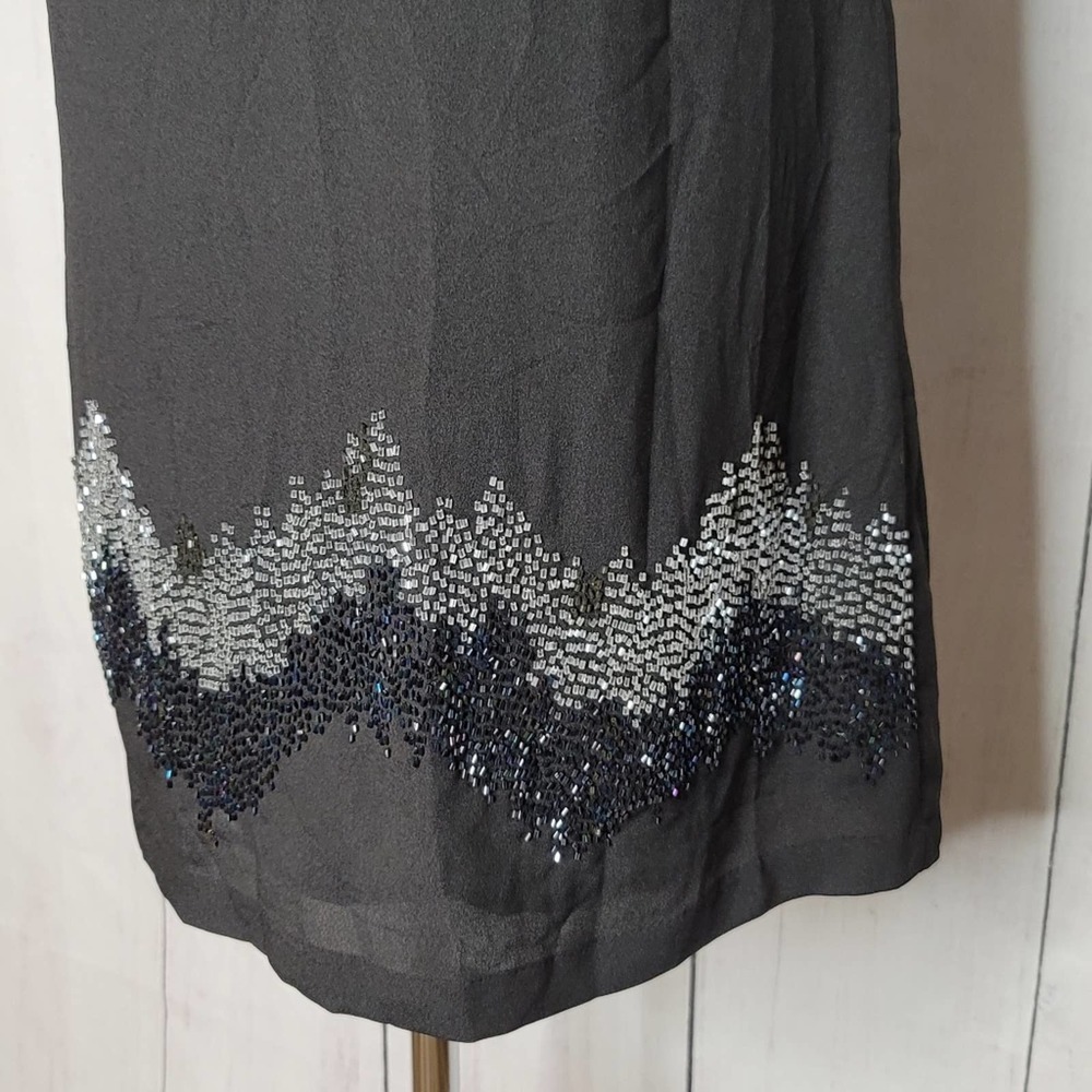 MM Couture beaded shift dress NWT - Picture 4 of 11